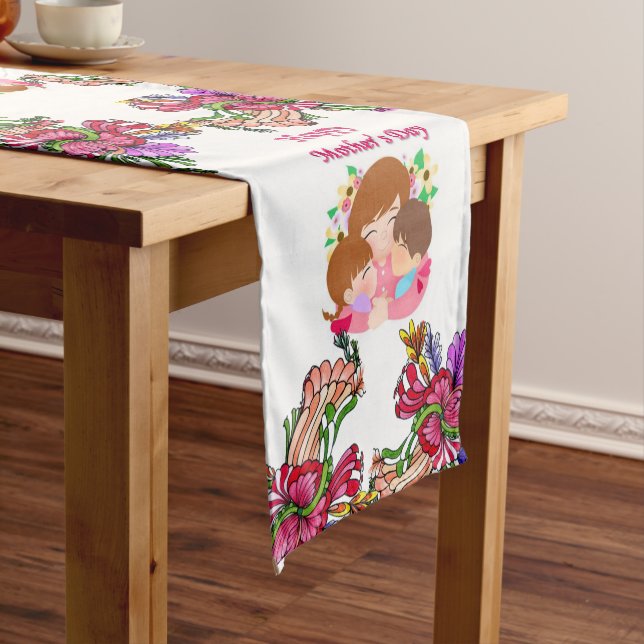 Tablecloth Runner Mother's Day (In Situ)