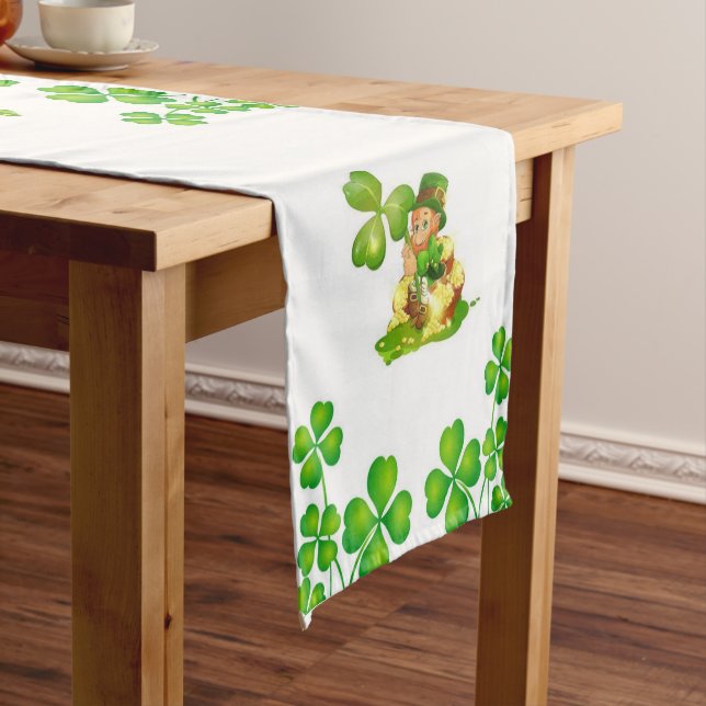 Tablecloth Runner St. Patrick's Day (In Situ)