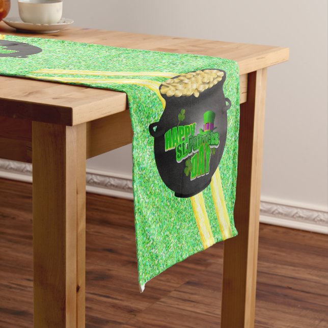 Tablecloth Runner St. Patrick's Day (In Situ)