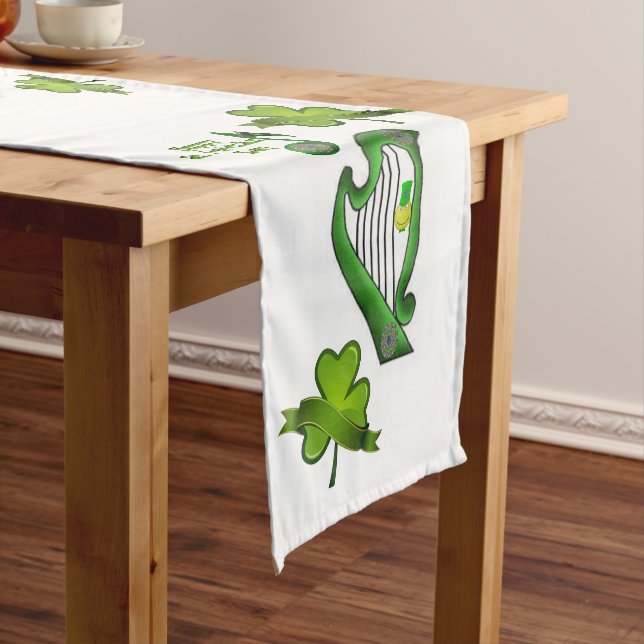 Tablecloth Runner St. Patrick's Day (In Situ)