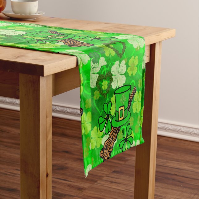 Tablecloth Runner St. Patrick's Day (In Situ)