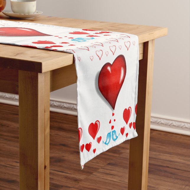 Tablecloth Runner Valentines (In Situ)