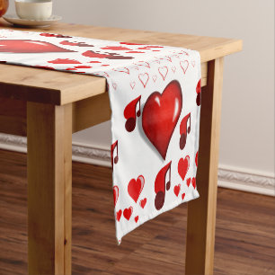 Tablecloth Runner Valentines