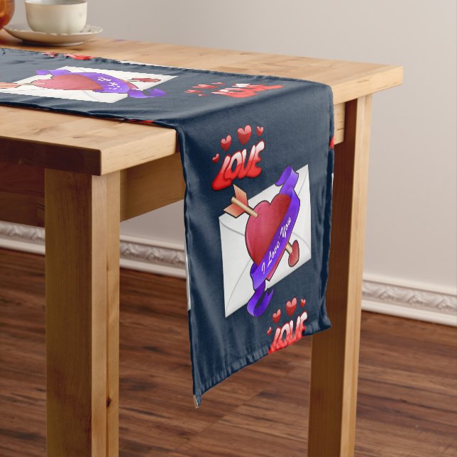 Tablecloth Runner Valentines (In Situ)