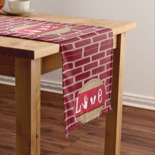 Tablecloth Runner Valentines