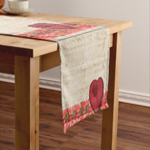 Tablecloth Runner Valentines