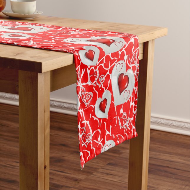 Tablecloth Runner Valentines (In Situ)
