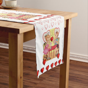 Tablecloth Runner Valentines