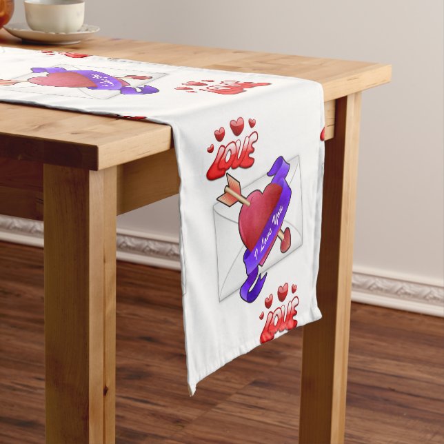 Tablecloth Runner Valentines (In Situ)