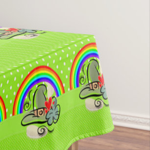 Tablecloth Saint Patrick's Day Rainbow