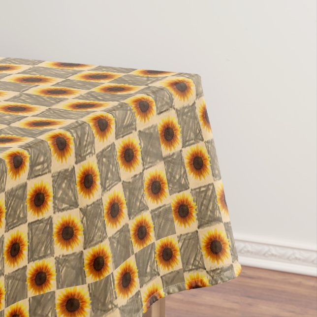 Tablecloth Sunflowers (In Situ)