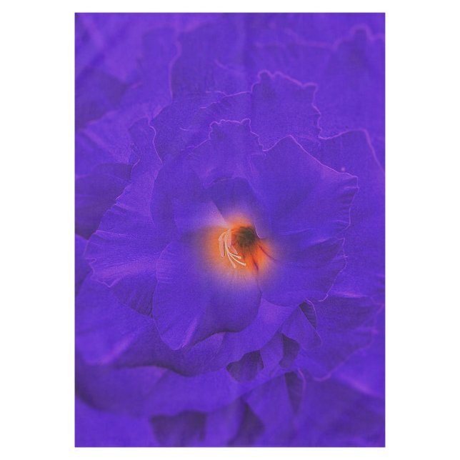 Tablecloth Sword Flower Purple Multiply (Front)