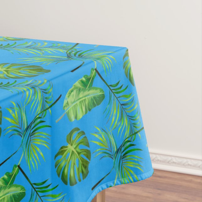 Tablecloth-Tropical Leaves Tablecloth (In Situ)