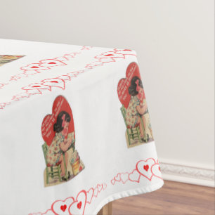 Tablecloth Valentine's Day
