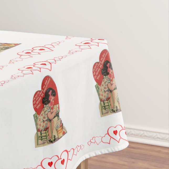 Tablecloth Valentine's Day (In Situ)