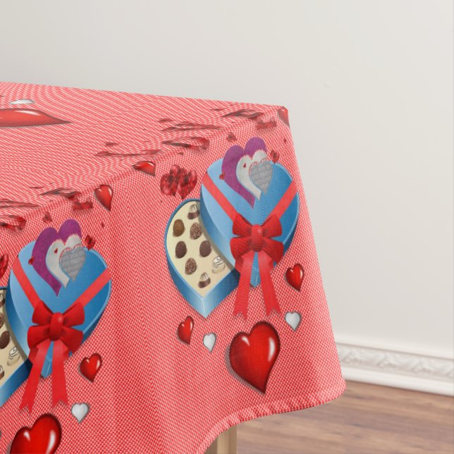 Tablecloth Valentine's Day Love (In Situ)