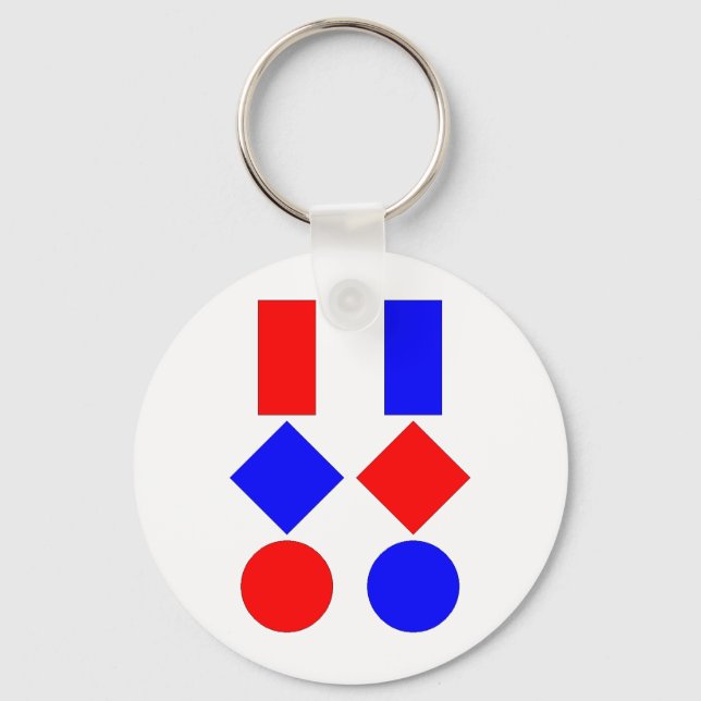 tables of chartres key ring (Front)