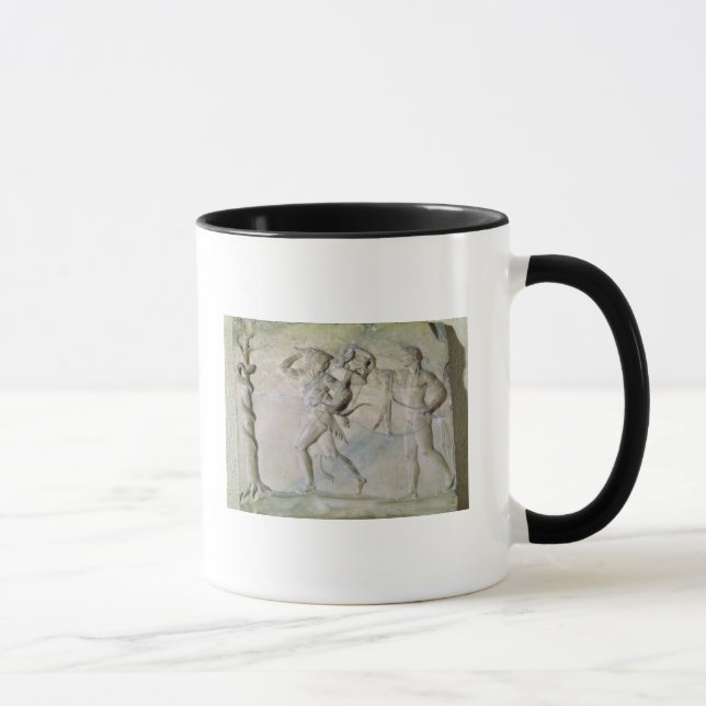 Tablet depicting Hercules Mug (Right)
