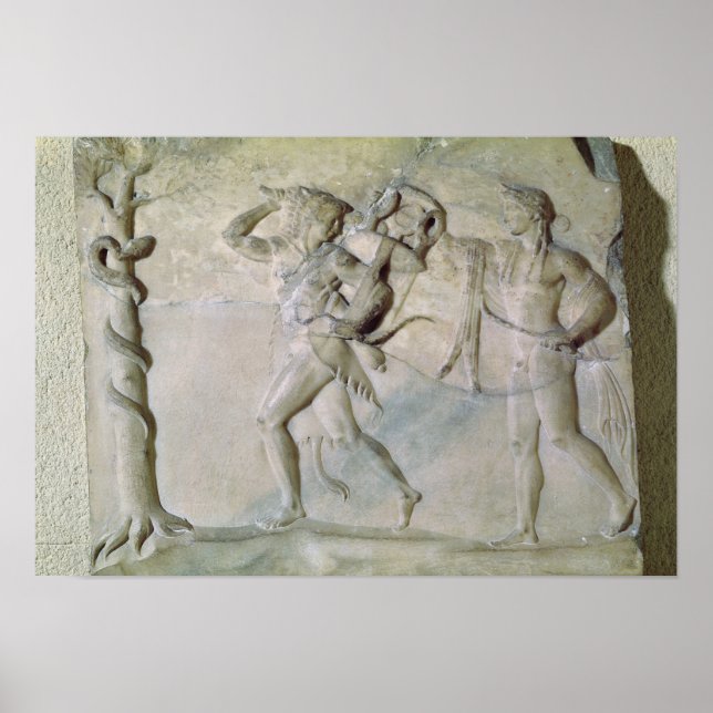 Tablet depicting Hercules Poster (Front)