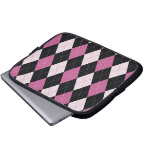 Tablet & Laptop Sleeve - Argyle D - Doll House