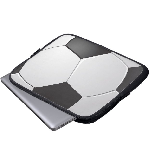 Tablet & Laptop Sleeve - Soccer Ball (Front Bottom)
