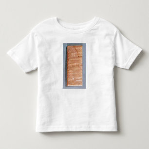 Tablet relating the ritual sacrifices toddler T-Shirt