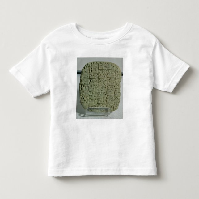 Tablet with cuneiform script toddler T-Shirt (Front)