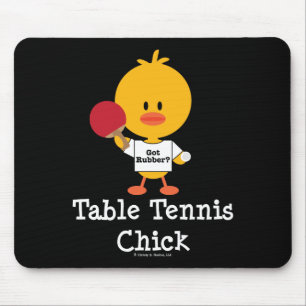 TableTennisChick Mouse Pad