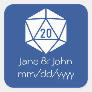 Tabletop Chic in Blue Sticker