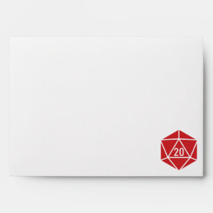 Tabletop Chic in Cherry Envelopes