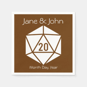 Tabletop Chic in Chocolate Napkins