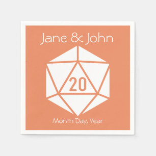 Tabletop Chic in Coral Napkins