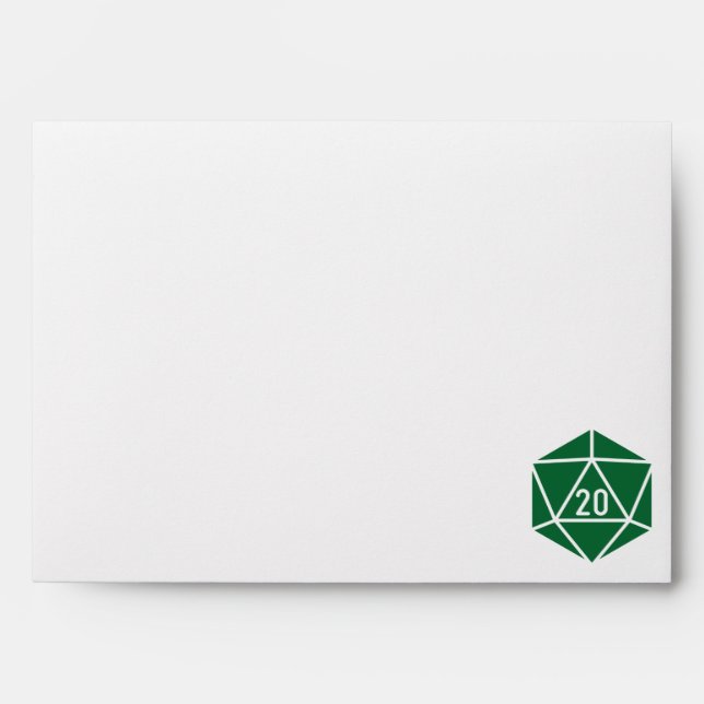 Tabletop Chic in Green Envelopes (Front)