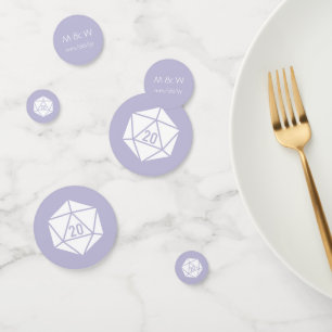 Tabletop Chic in Lavender Table Confetti