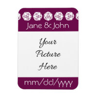 Tabletop Chic in Wine Save-the-Date Magnet