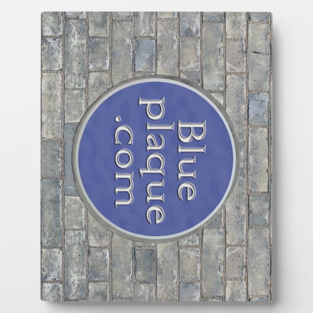 Tabletop Easel Plaque (Front)