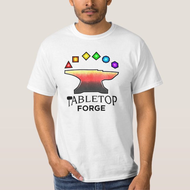 Tabletop Forge Value Tshirt (Front)
