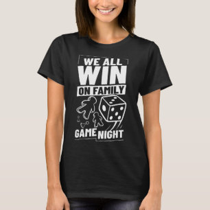 Tabletop Game Board Gamer Family Table Meeple T-Shirt