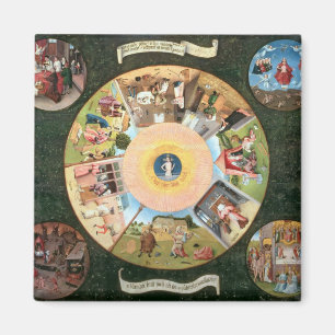 Tabletop of the Seven Deadly Sins Magnet