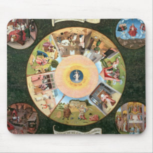 Tabletop of the Seven Deadly Sins Mouse Pad