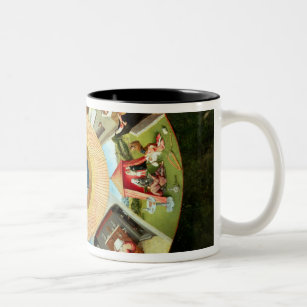 Tabletop of the Seven Deadly Sins Two-Tone Coffee Mug