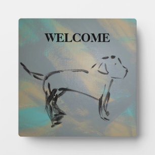 Tabletop Plaque with Easel
