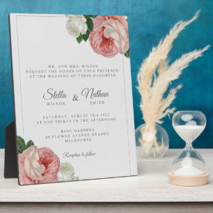 Tabletop Plaque with Easel