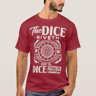 Tabletop RPG Dice game board game - Master Role T-Shirt