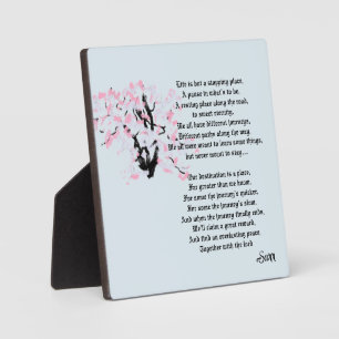 Tabletop W/Canvas :  Tree Of Life Plaque