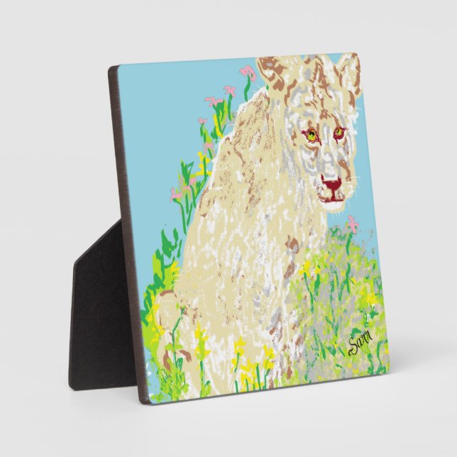 Tabletop W/Canvas : Within The Wild Plaque (Front)