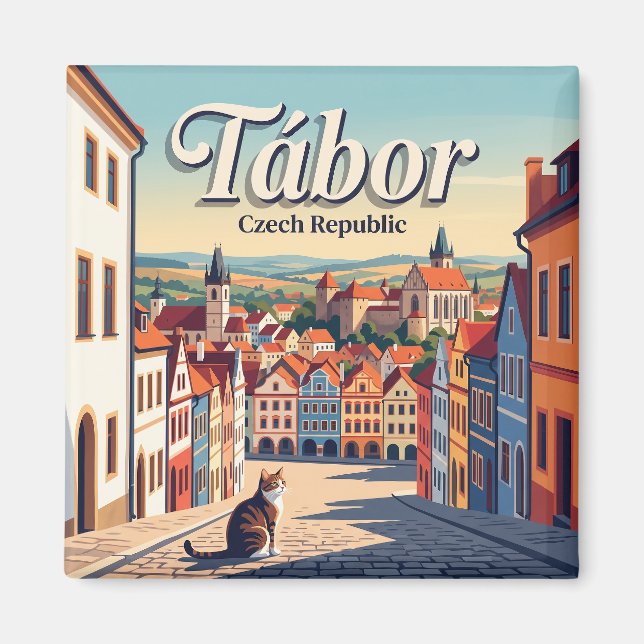 Tábor Czech Republic Magnet (Front)