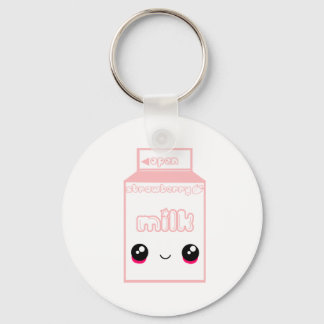 Tabu Japan Milk Line- Strawberry Key Ring