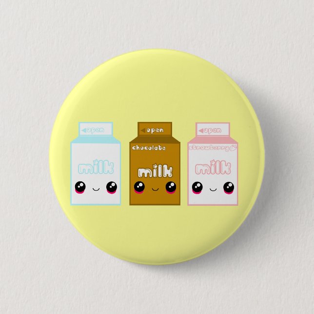 Tabu Japan Milk Line- Triple 6 Cm Round Badge (Front)