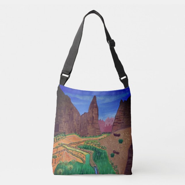 Tabuk, Saudi Arabia crossbody bag  (Front)